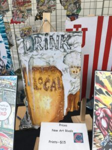 Drink Local WAMMfest Art